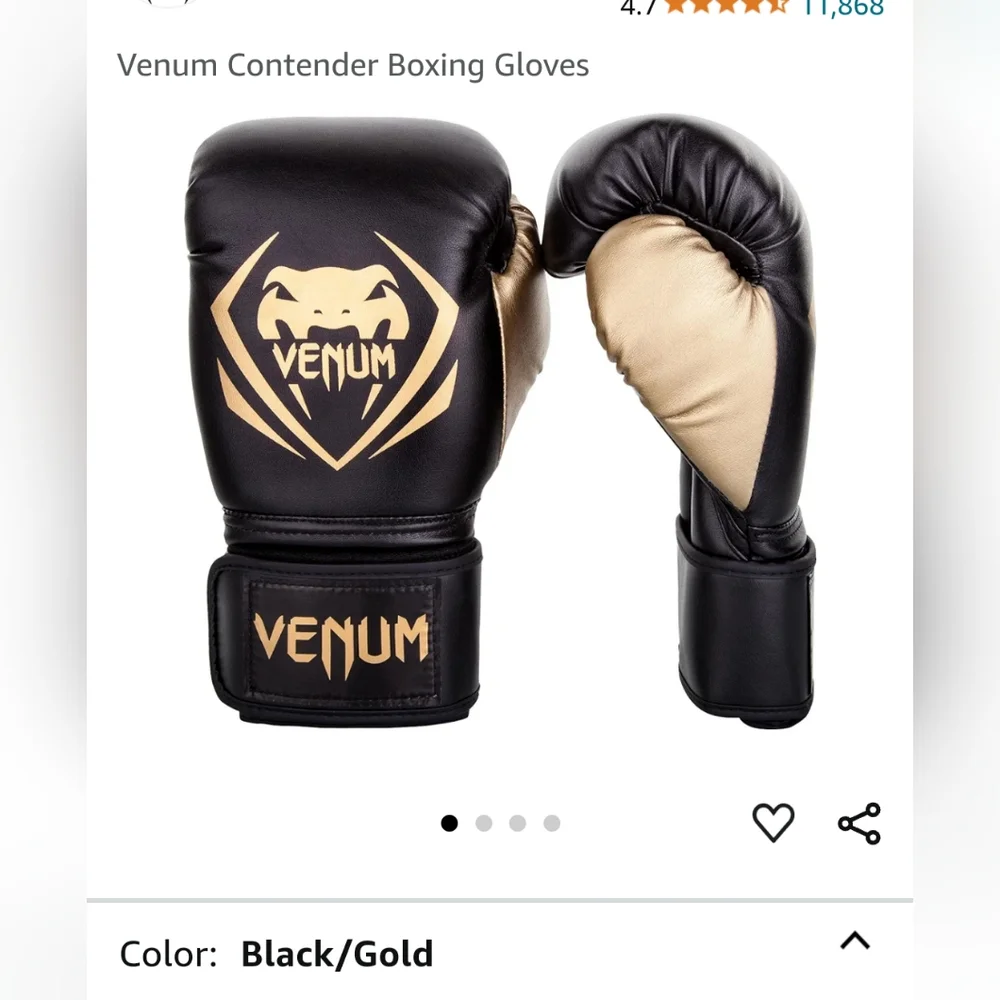 Brand New Venum Contender Boxing Gloves